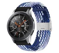 BrynnShop Ersatzarmband Kompatibel mit Amazfit GTR Armband 22mm Nylon Sport Uhrenarmband für Amazfit GTR 47mm/GTR 3/GTR 3 Pro/GTR 2e 22mm Ersatzarmband mit Metall Schließe (Blaubeere,22mm)