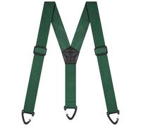 BSBUY Herren Hosenträger Extra Stark Breit 3,8 Cm mit Sehr Starken 3 Metall Druckknopf-Schlaufen Heavy Duty Braces Einstellbar Elastisch Einheitsgröße Hosenträger Damen für Arbeitshose Latzhose Y Form