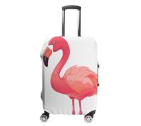 BTCOWZRV Gepäckabdeckung, Cartoon-Flamingo-Kofferabdeckung, waschbar, kratzfest, Gepäckabdeckung, Koffer, Anti-Schmutz-Abdeckungen für Reisen, passend für 45,7 - 81,3 cm Kofferraum, Stil:, XL
