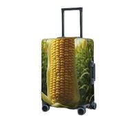 BTCOWZRV Gepäckabdeckung, elastisch, waschbar, Mais-Kofferabdeckungen für Gepäck, 45,7 - 81,3 cm, tragbare Reisegepäckhüllen, staubdicht, kratzfest, Gepäckabdeckungen, Schwarz , xl