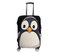 BTCOWZRV Gepäckabdeckung, niedlicher Pinguin-Kofferbezug, waschbarer Koffer-Schutz, kratzfest, Gepäckabdeckung, Koffer, Anti-Schmutz-Abdeckungen für Reisen, passend für 45,7 - 81,3 cm Kofferraum,