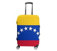 BTCOWZRV Kofferabdeckung, Motiv: Flagge von Venezuela, waschbar, kratzfest, Gepäckabdeckung, Koffer, Anti-Schmutz-Abdeckungen für Reisen, passend für 45,7 - 81,3 cm Kofferraum, Stil:, M