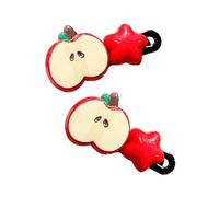 Btgghytr Haar-Accessoires für Mädchen, Cartoon-Obst-Stern, Entenschnabel-Clips für Kinder und Teenager, Party, Kopfschmuck, Festival, Haar-Styling-Clips für Frauen und Mädchen, 2 Stück