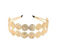 Btgghytr Stirnband für Damen und Mädchen, elegante Münz-Kopfbedeckung, modisches Stirnband für Bauchtanz-Kostüm und Festival