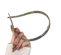 Btgghytr Stirnband für Damen und Mädchen, rutschfestes Haarband mit Griff, leichtes Acetat, Stirnbänder für Damen, Mädchen, Kinder, mehrfarbig