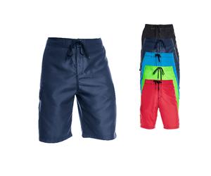 BU9301 Burnside einfarbige Badehose Black 32