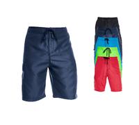 BU9301 Burnside einfarbige Badehose Red 30