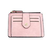 BUBEFSKD Klassische Kleine Herrenbrieftasche Mit Münzfach Mit Reißverschluss Und Kreditkartenhaltern Organizer Kompakte Kleine Geldbörse Aus PU Leder