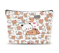 Bubu Dudu Kosmetiktasche Damen, Anime-Paar-Kosmetiktasche, Kawaii Schminktasche mit Reißverschluss & Futter, Kulturbeutel Damen, Paare Geschenk für Geburtstage, Feiertage & Jubiläen
