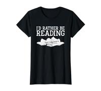 Buch Lesen Lustiges Buch Lover I'd Rather Be Reading Preisgünstiges Grafik-T-Shirt