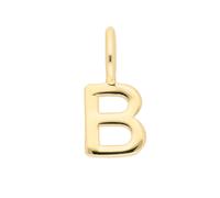 Buchstabenanhänger ADELIA´S "Damen & Herren 333 Gold Buchstabenanhänger B", gold, Schmuckanhänger, Damen, Gelbgold 333 Gold, Gelbgold 333, Gold, für Damen & Herren (57864936-0) gold