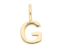 Buchstabenanhänger ADELIA´S "Damen & Herren 333 Gold Buchstabenanhänger G", gold, Schmuckanhänger, Damen, Gelbgold 333 Gold, Gelbgold 333, Gold, für Damen & Herren (67102957-0) gold