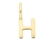 Buchstabenanhänger ADELIA´S "Damen & Herren 333 Gold Buchstabenanhänger H", gold, Schmuckanhänger, Damen, Gelbgold 333 Gold, Gelbgold 333, Gold, für Damen & Herren (48281461-0) gold