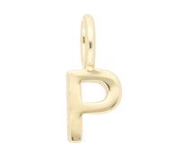 Buchstabenanhänger ADELIA´S "Damen & Herren 333 Gold Buchstabenanhänger P", gold, Schmuckanhänger, Damen, Gelbgold 333 Gold, Gelbgold 333, Gold, für Damen & Herren (35596822-0) gold