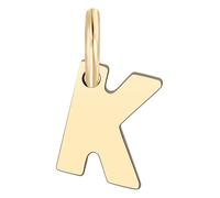 Buchstabenanhänger ADELIA´S "Unisex Anhänger - Buchstabe N Buchstabenanhänger aus 375 Gold", gold, Schmuckanhänger, Damen, Gelbgold 375, Zum Verschenken - ideal zum Geburtstag (43899212-0) gold