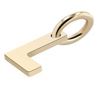 Buchstabenanhänger ADELIA´S "Unisex Anhänger - Buchstabe N Buchstabenanhänger aus 375 Gold", gold, Schmuckanhänger, Damen, Gelbgold 375, Eine schöne Geschenkidee für jeden Anlass (38890648-0) gold