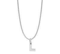 Buchstabenanhänger ADELIA´S "Unisex Anhänger - Buchstabe N Buchstabenanhänger aus 925 Silber", silber, Schmuckanhänger, Damen, Silber 925 (Sterlingsilber), Zum Verschenken an Menschen, die Ihnen am He