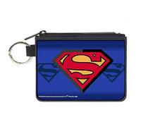 Buckle-Down Damen Canvas Geldbörse Superman, mehrfarbig, 10,8 x 8,25 cm