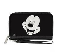 Buckle-Down Damen Geldbörse mit Reißverschluss, rechteckig, Micky Maus, 19,1 x 11,4 cm, Micky Maus, 7.5"x4.5", Lässig, funktional, thematisch