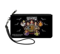Buckle-Down Damen Geldbörse Scooby Doo Supernatural klein, mehrfarbig, 16,5 x 8,9 cm