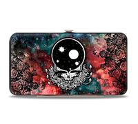 Buckle-Down Damen-Portemonnaie mit Schnappverschluss - Space Your Face/Galaxy, Mehrfarbig, 7 x 4 US