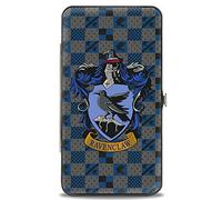Buckle-Down Damen Scharnier Geldbörse - Harry Potter, blau/grau, Einheitsgröße