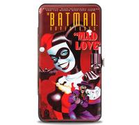 Buckle-Down Damen Scharnier - Harley Quinn Joker Geldbörse, Mehrfarbig, Einheitsgröße