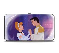 Buckle-Down Damen Standard Scharnier Geldbörse - Cinderella, 17,8 x 10,2 cm
