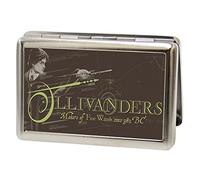 Buckle-Down Herren Metal Wallet - Harry Potter Ollivanders-Makers of Fine Wands Geldbörse - Mehrfarbig -
