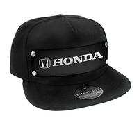 Buckle-Down Herren Snapback Hat-Honda Logo Weave Black/White Hut, Mehrfarbig, Einheitsgröße