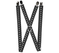 Buckle-Down Herren Suspender-Batman Hosentrger, Mehrfarbig, Einheitsgröße