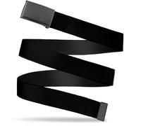 Buckle-Down Herren Webgürtel, Schwarz, 3,2 cm Grtel, Mehrfarbig, 3 cm Breit-Passt Oben-107 cm Pant Größe