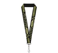 Buckle Down Lanyard-2,5 cm Ford F-150 Works Hard, Plays Harder./Stars - - Einheitsgröße