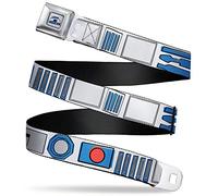 Buckle Down R2-D2 Bounding Teile Webbing Gurtschloss Gürtel (20-36")