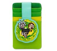 Buckle-Down Rick and Morty Wallet Character Wallet ID Card Holder Rick and Morty Portal Gun Pose Vegan Leather