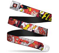 Buckle-Down Sicherheitsgurt - The Flash in Action - 2,5 cm breit - 50,8 - 91,4 cm lang
