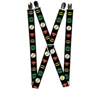 Buckle Down Straps-Justice League Superhero Logos - mehrfarbig - Einheitsgröße
