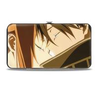 Buckle-Down Sword Art Online Geldbörse, aufklappbar, Sword Art Online Asuna und Kirito Umarmungsszenen, veganes Leder