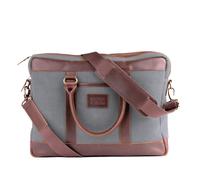 Buckle & Seam Venture Canvas - Aktentasche 16" 40 cm (grün)