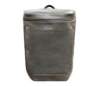 Buckle & Seam Siwa Rucksack Leder 47 cm Laptopfach grau