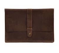 Buckle & Seam Aspen Laptophülle Leder 20,5 cm brown (1120ASP012000) braun