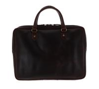 Buckle & Seam Leder Laptoptasche Cali - Braun / Dots Crazy Horse BROWN [1120CAL014DOT] Koffer24