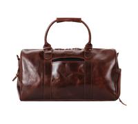 Buckle & Seam Collin Weekender Reisetasche Leder 48 cm braun