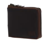 BUCKLE & SEAM Grind Blu Zip Wallet Brown