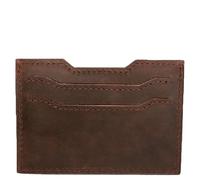 Buckle & Seam Kreditkartenetui Palma dunkelbraun