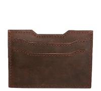 Buckle & Seam Kreditkartenetui Palma dunkelbraun