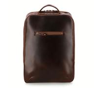 Buckle & Seam Leon Rucksack Leder 41 cm Laptopfach braun