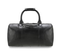 Buckle & Seam Leder Weekender Willow - Schwarz / Dots Crazy Horse BLACK [1110WIL022DOT] Koffer24