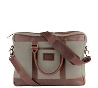 Buckle & Seam Venture Canvas - Aktentasche 16" 40 cm (grün)