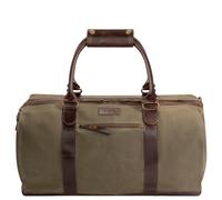 Buckle & Seam Canvas Weekender Willow - Grün / Blau Royal GREEN/ Leather Crazy Horse BROWN [2162WIL022BLU] Koffer24